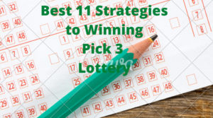 Best-Strategies Winning Pick-3 Lottery