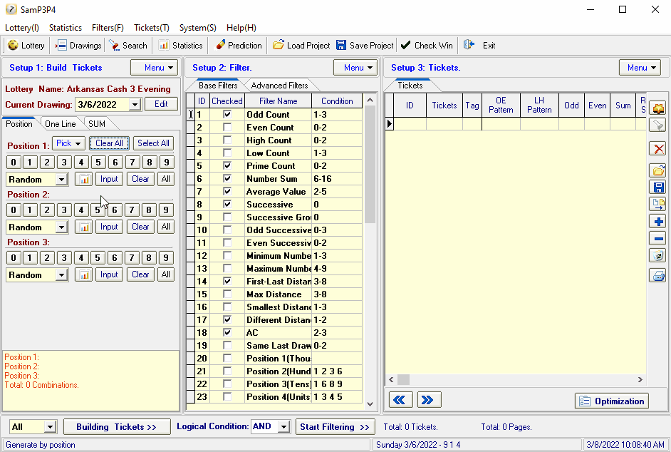 lottery picking freeware